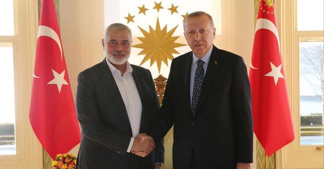 Ердоган се срещна с лидера на Хамас и призовава палестинците към единство - Труд