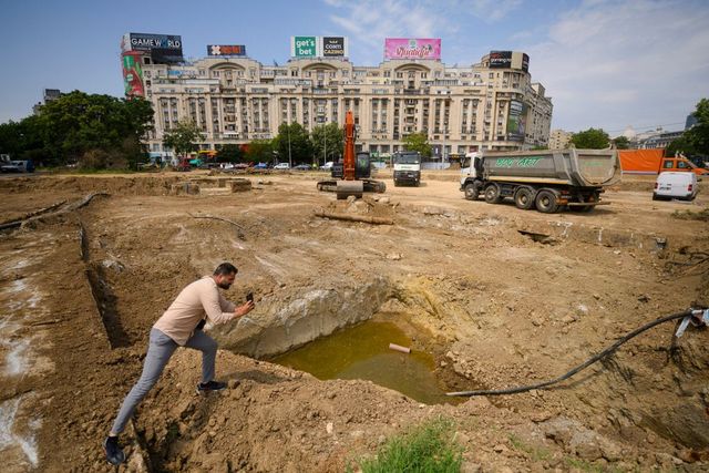 Cea de-a doua etapă a proiectului de refacere a planșeului Unirii din centrul Capitalei