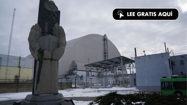 Un dron ruso impacta contra la estructura que protege la central nuclear de Chernóbil