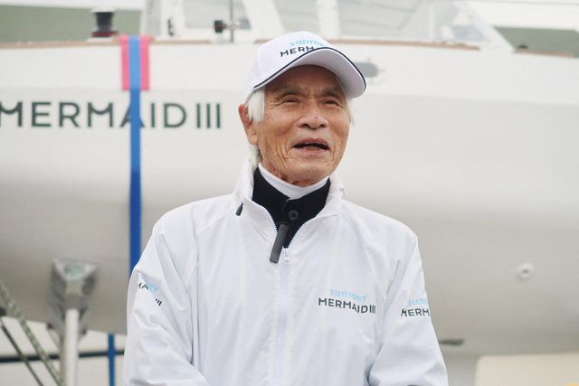 Giappone, a 83 anni attraversa Pacifico in solitaria