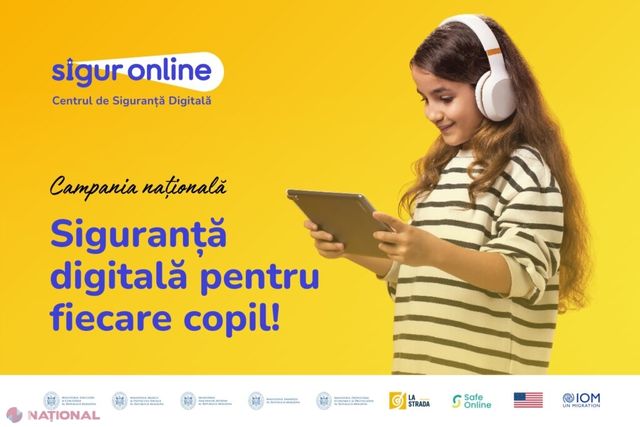 „Siguranță digitală pentru fiecare copil” – campanie națională lansată la început de an școlar