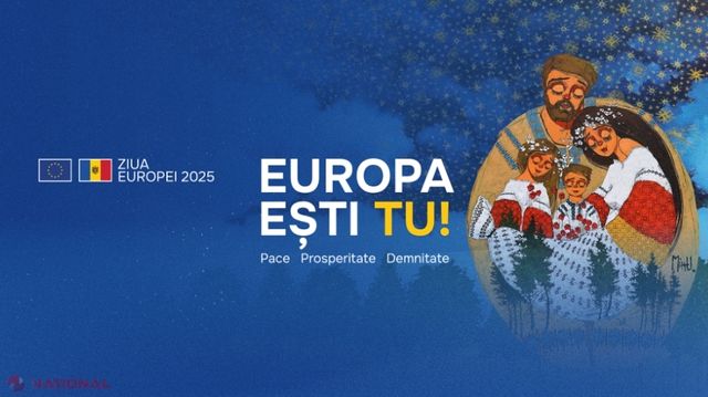 Ziua Europei, la Chișinău: Guvernul invită cetățenii în Piața Marii Adunări Naționale