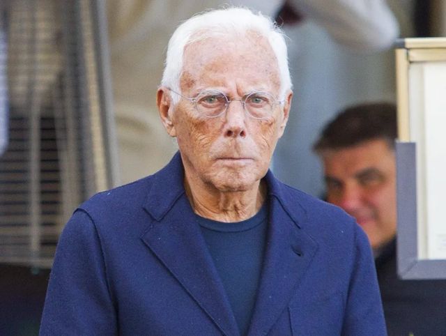 Giorgio Armani convalescente dopo un ricovero non sarà presente alle sfilate
