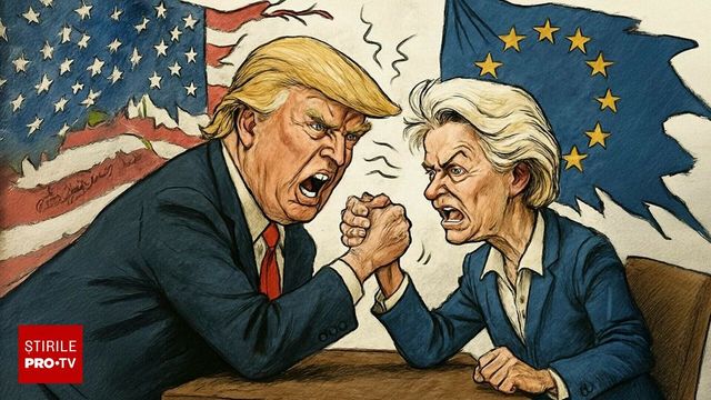 Trump anunță taxe vamale de 50% pentru produsele din Uniunea Europeană