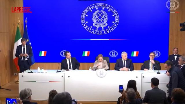 Meloni, la manovra è seria, vale 18,7 miliardi di euro