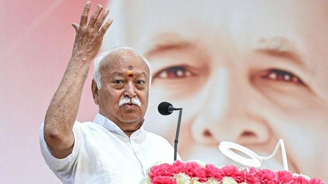 Mohan Bhagwat says developing India proving doubters wrong, cites Winston Churchill