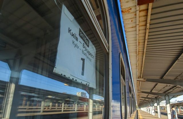 Cursa feroviară Kiev-București își reia circulația din 10 octombrie