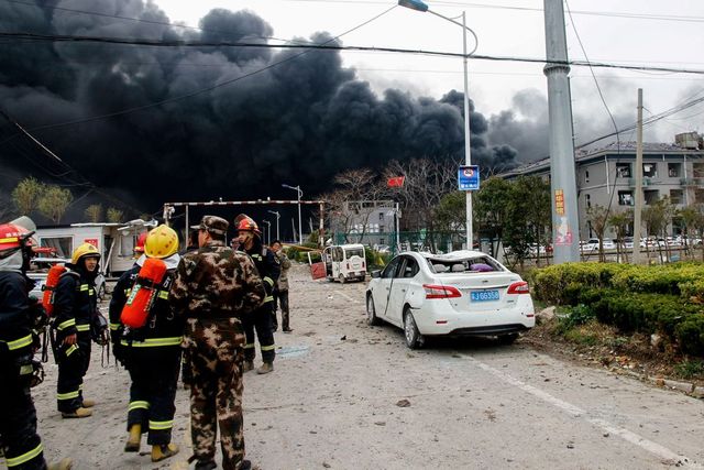 Cina, esplode impianto chimico: almeno 47 morti e 90 feriti
