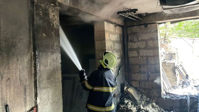 Un incendiu a izbucnit pe teritoriul Institutului de Neurologie și Neurochirurgie din Capitală