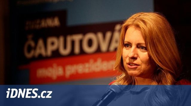 Ve volbách prezidenta na Slovensku jasně vede Čaputová