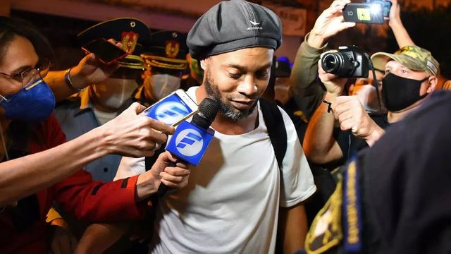 Ronaldinho a fost eliberat din arest