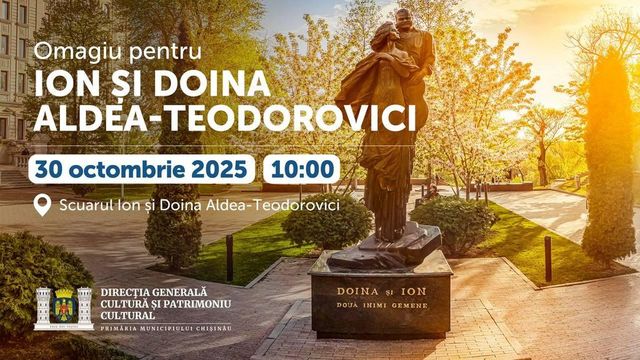 Eveniment-omagiu pentru Ion și Doina Aldea-Teodorovici la Chișinău