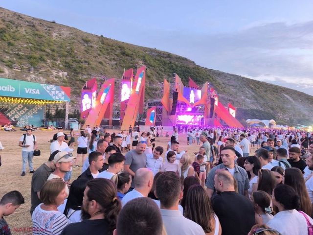 Nicușor Dan și Maia Sandu, împreună la un festival din Orheiul Vechi în cadrul unei vizite private în Republica Moldova