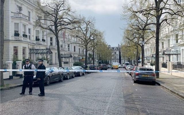 Focuri de armă la Londra lângă Ambasada Ucrainei