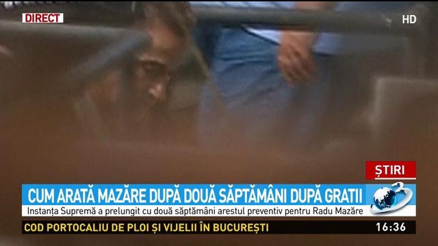 Cum arată Mazăre după două săptămâni la penitenciar - Antena 3