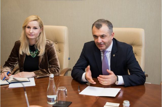 Zinaida Greceanii met with the Belarusian Ambassador to Moldova Sergey Chichyuk