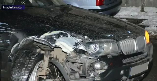 Accident în care au fost implicate cinci mașini, produs în Capitală. Un șofer băut a fugit de la fața locului