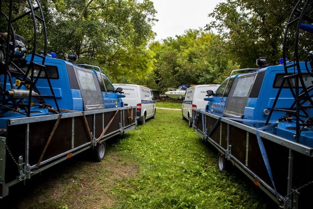 Două bărci pe pernă de aer au ajuns în dotarea Poliției de Frontieră