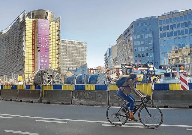 Bruselas, la ciudad siempre en obras