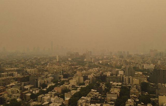 Az Egyesült Államok levegőjét is mérgezi a Kanadában tomboló erdőtűz