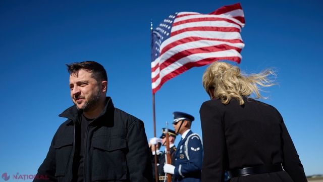 Zelenski a ajuns la Washington pentru a discuta cu Trump despre rachetele Tomahawk