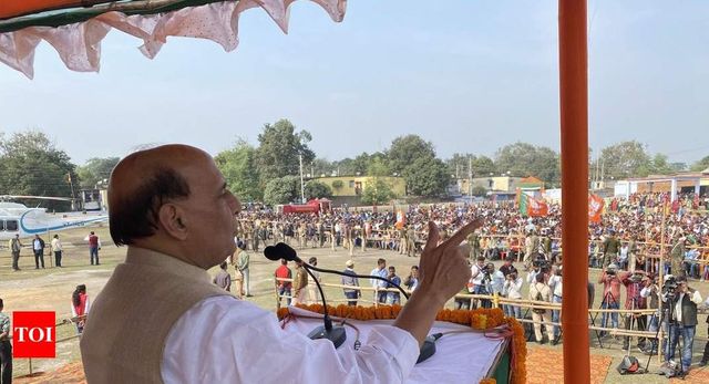 BJP will form majority government in Jharkhand: Rajnath Singh