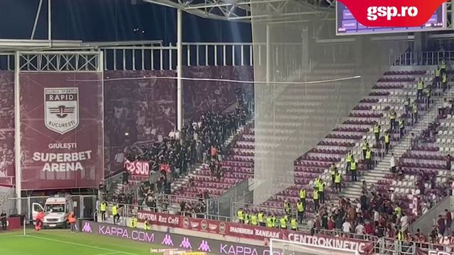 Galeria lui Dinamo, scandări rasiste înaintea derby-ului cu Rapid