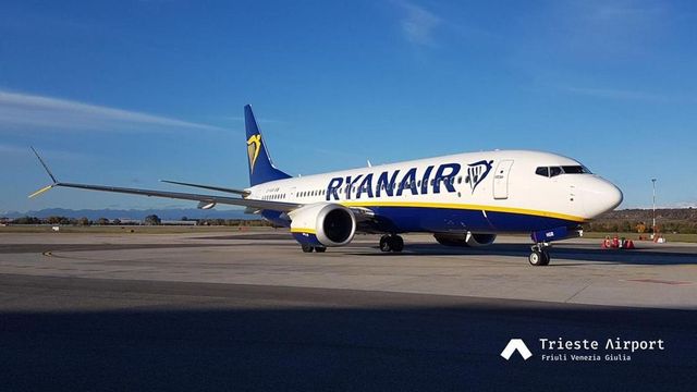 Ryanair lancia sette nuove rotte da Roma, nuove basi a Trieste e Reggio Calabria