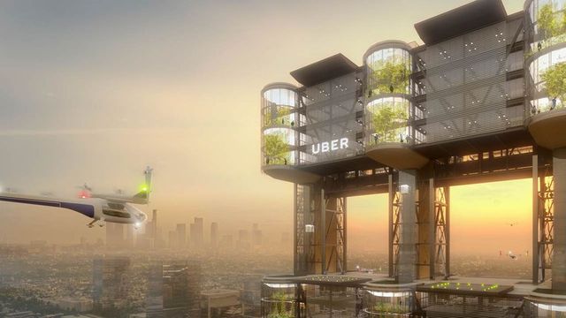 Uber teams up with Hyundai Motor to develop small electric-flying cars