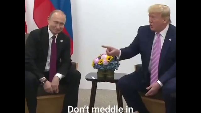 Trump jokes to Putin: Don’t interfere in elections