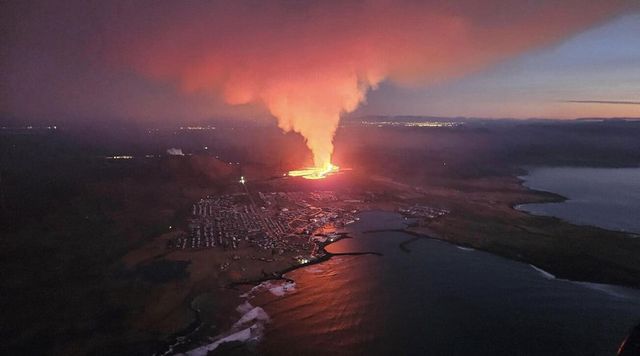 Una nuova eruzione vulcanica nel sud-ovest dell'Islanda