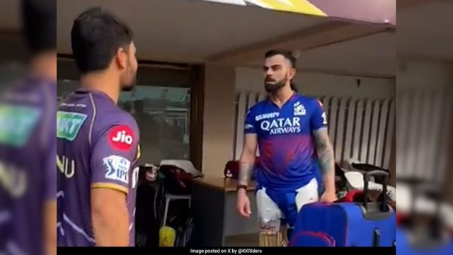 Rinku Singh breaks Kohli's bat, asks for another one ahead of KKR vs RCB