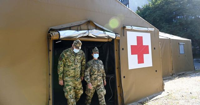 Mától 93 kórházban lesznek katonák
