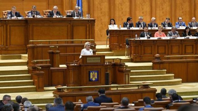 Moțiunea de cenzură față de Guvernul Dăncilă, respinsă în plenul Parlamentului României