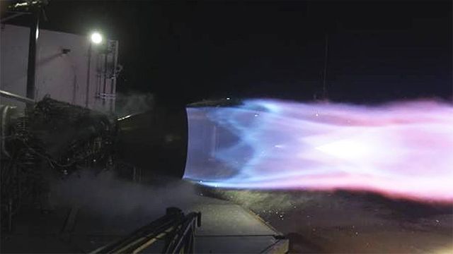 Маск похвастался установленным рекордом нового двигателя SpaceX