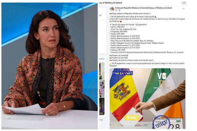 Ambasada Moldovei în Irlanda, acuzată că se implică în campania electorală pentru alegerile parlamentare