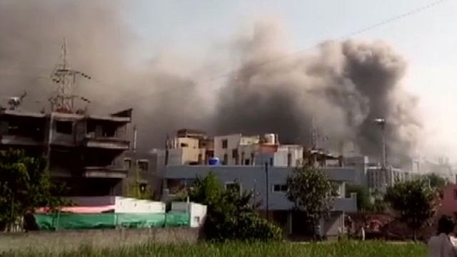 Massive fire breaks out at Serum Institute of India, Pune