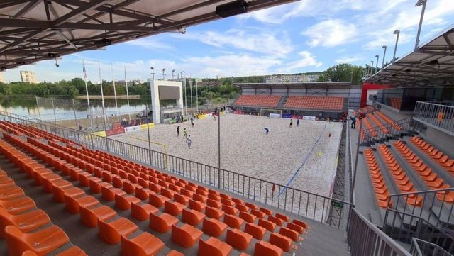 Primul Stadion de fotbal pe plajă din țara noastră a fost deschis