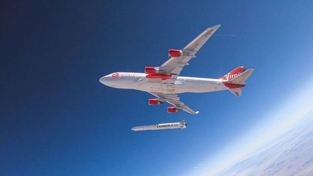 Virgin Orbit company aborted its first attempt to launch a rocket into space from a modified airplane