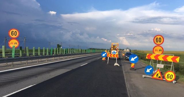Autostrada Soarelui a intrat în reparație: 24 de kilometri se repară în 2 ani