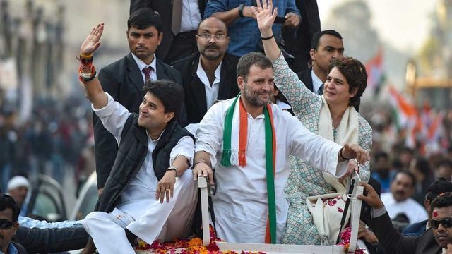 Rahul puts 41 seats in UP under Priyanka, 39 under Scinda
