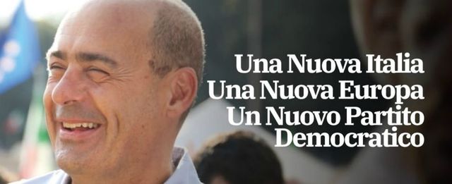Zingaretti cancella il Pd dai manifesti per le primarie