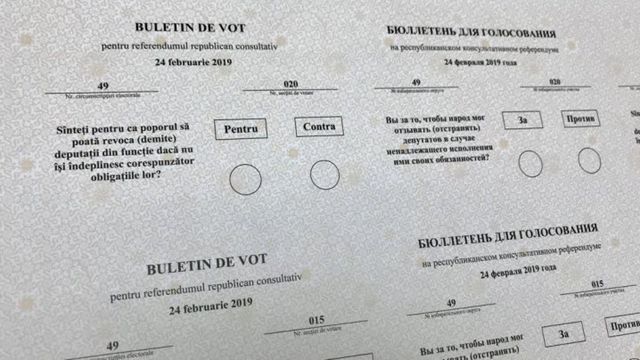 A fost dat startul tipării buletinelor de vot pentru referendumul republican din 24 februarie