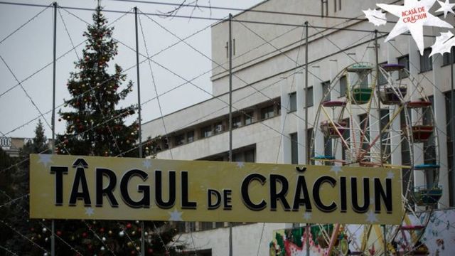 Târgul de Crăciun din centrul capitalei va fi inagurat în seara zilei de astăzi