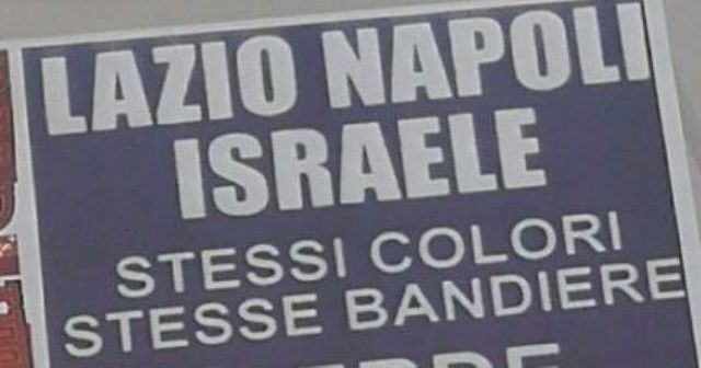 Roma, vergogna ultrà Volantini antisemiti in città