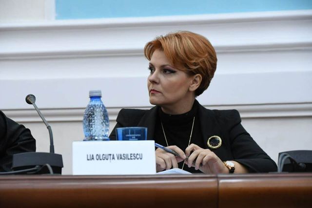Lia Olguța Vasilescu și-a retras candidatura pentru funcția de vicepremier și ministru al Dezvoltării