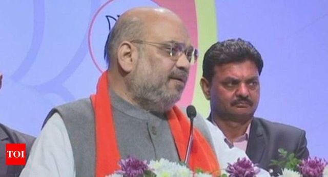 Modi has rock-solid support, but who is oppn alliance leader, Amit Shah asks