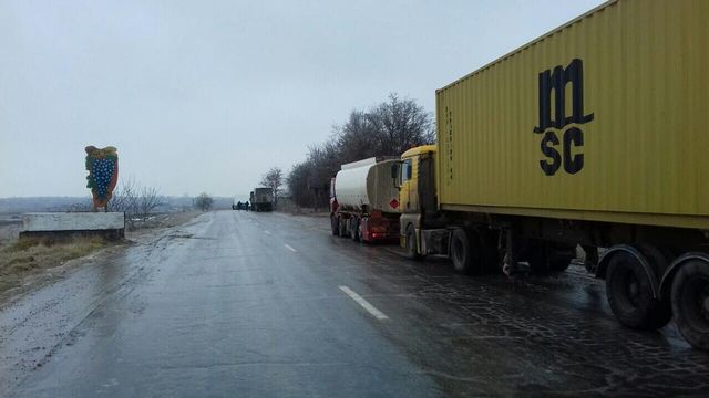 Traseul Cahul-Giurgiulești, închis pentru camioane