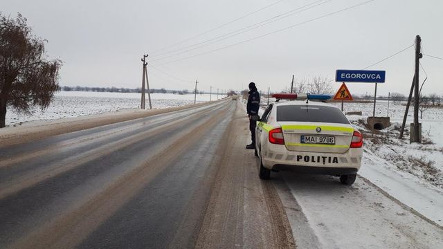 Starea drumurilor naționale. Detalii de la Poliție