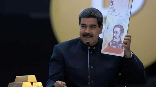 How Venezuela turns its useless bank notes into gold